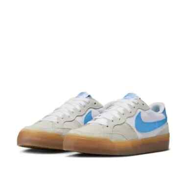 NIKE SB❤️ZOOM POGO PLUS DR9114-101 23cm Nike SB Zoom Pogo Plus White UNC Blue Sneakers Dr9114-100