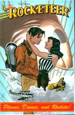 Rocketeer: Planes Dames and Rockets #1 Adam Hughes Kickstarter Variant IDW 2023
