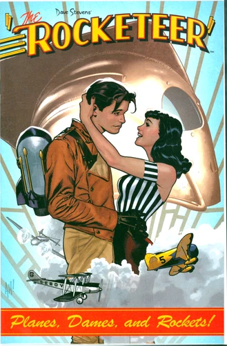 Rocketeer: Planes Dames and Rockets #1 Adam Hughes Kickstarter Variant IDW 2023