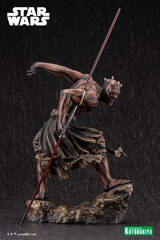 KOTOBUKIYA ARTFX STAR WARS DARTH MAUL NIGHTBROTHER 1/7 SCALE VINYL JAPAN *US - Image 3 of 4