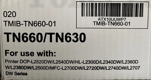 NIP 3 Pack Premium Black Toner Cartridge Compatible TN660/TN630 Brother Laser