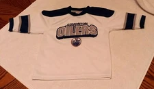 Mighty Mac Sports Edmonton Oilers Kids Jersey NHL Hockey  Size 2 GUC