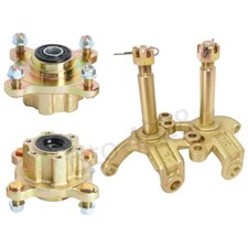 4 Stud Front Wheel Hub 17mm Steering Spindle Stub Axle For ATV Quad Buggy Taotao