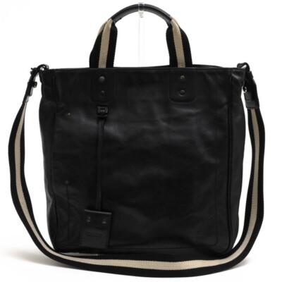 BALLY WK007FVT592U001 関税送料込 Bally Bag Tote Handbag Men'S Leather Genuine Black A4 Size