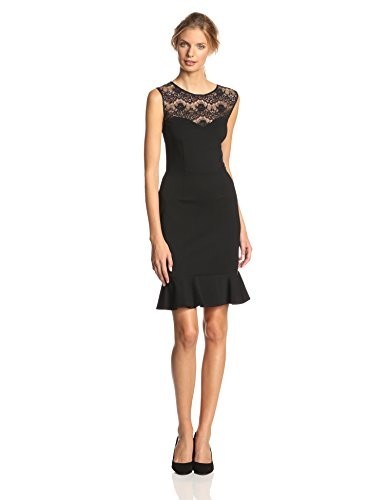 NWT Erin Fetherston Maggie Illusion Lace Dress- black - SZ 4 NWT Erin Fetherston Maggie Illusion Lace Dress- black - SZ 4