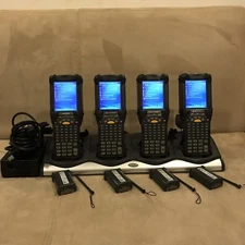 Lot of 4 Symbol Motorola MC9090-GJ0HJEFA6WR LORAX WM Barcode Scanner w/ EXTRAS!!