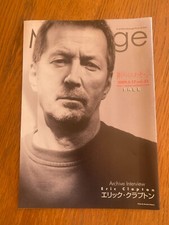 ERIC CLAPTON Japan not-for-sale MAGAZINE MESSAGE May 2009 combine other items!