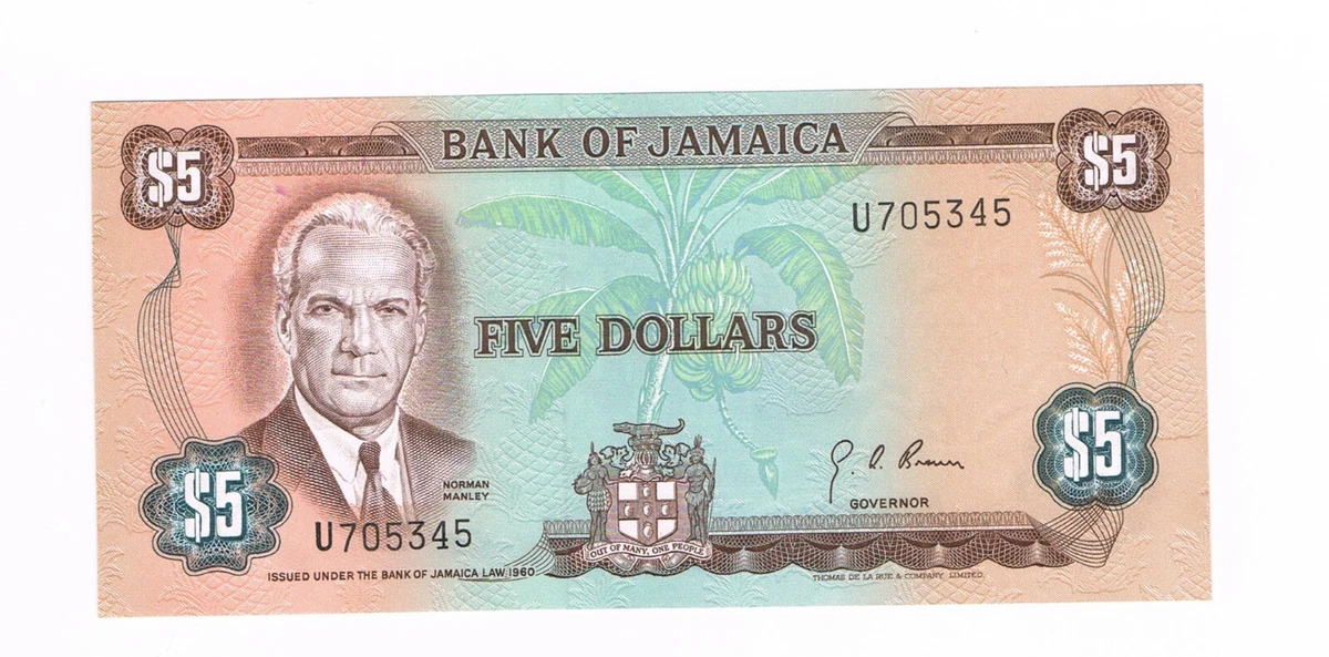 1960 牙买加纸币| eBay