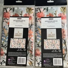 ReDesign with Prima - Decoupage Tissue Paper Set (8) + FREE SHIPPING