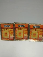 3x PACK HOT HANDS BODY AND HAND SUPER WARMER UP TO 18 HOURS OF HEAT