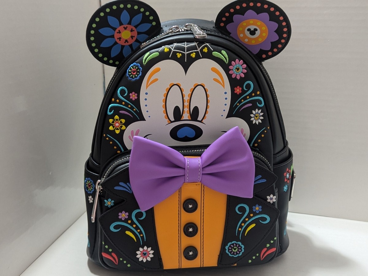 Mickey Mouse Sugar Skull Cosplay Halloween Disney Loungefly  display picture 1