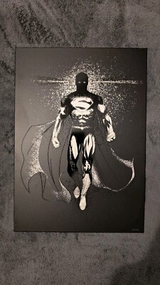 Displate limited edition Man of Steel (97of 100, Very Limited/Rare)