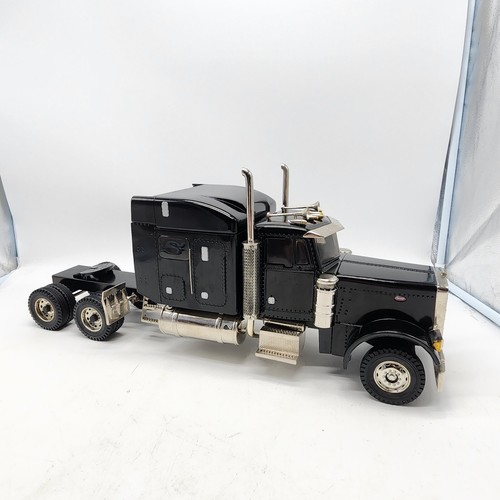 Camion personalizzati M & J 1:16 personalizzati 755 resina nera Peterbilt RARI visualizzati solo