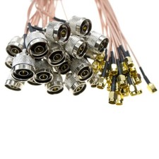 10Pcs RG316 SMA male to N Male crimp connector Lot RF Coaxial Jumper Cable