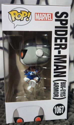 Funko POP! Armadura Spider-Man Bug-Eyes #1067 - Convención de invierno 2022 con protector - Imagen 2 de 6