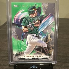 2023 Topps Inception Green Color Match Conner Capel 