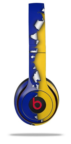 Skin Beats Solo 2 3 Ripped Colors Blue 