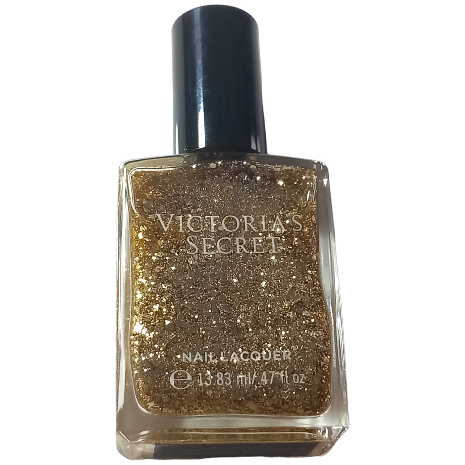 Victorias Secret Nail Polish Runway Angel Gold Glitter Varnish Colour Beauty New