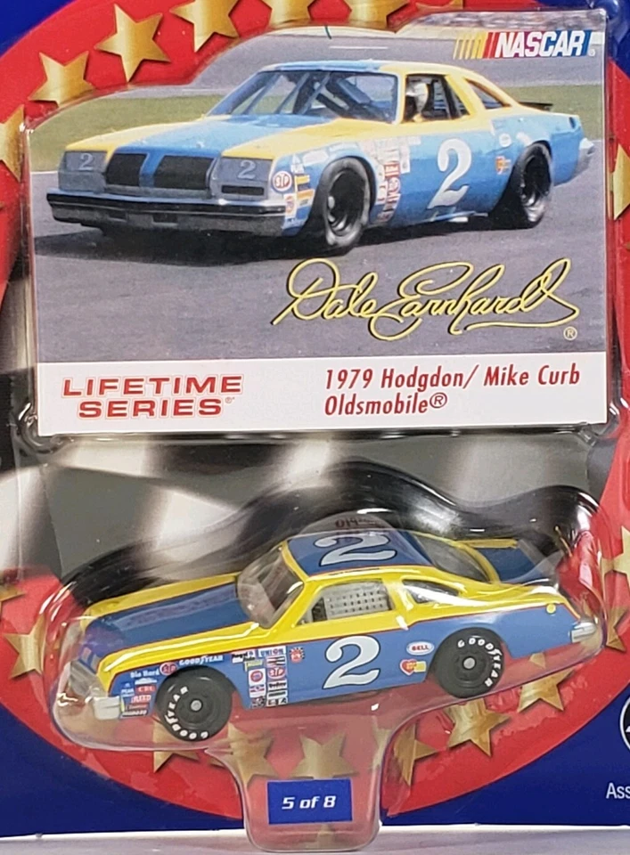 Lot of 2 2001 Action Winner's Circle Lifetime Series Dale Earnhardt Toy Car  - Imagem 3 de 4