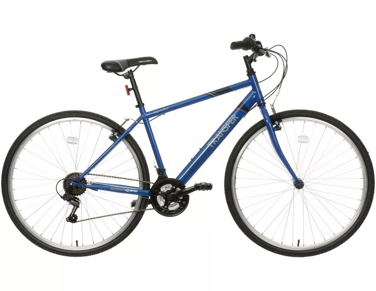 Hybrid Bike Apollo Transfer 21 inches Cycle Shimano Gears Brand
