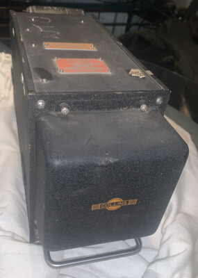 Vintage COLLINS RADIO Aviation 13-Tube Receiver Type 51V-2 UHF -CAATC NO 3R35-1