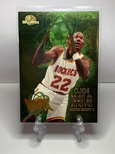 1995-96 SKYBOX PREMIUM ATOMIC CLYDE DREXLER #A14 - HOUSTON ROCKETS
