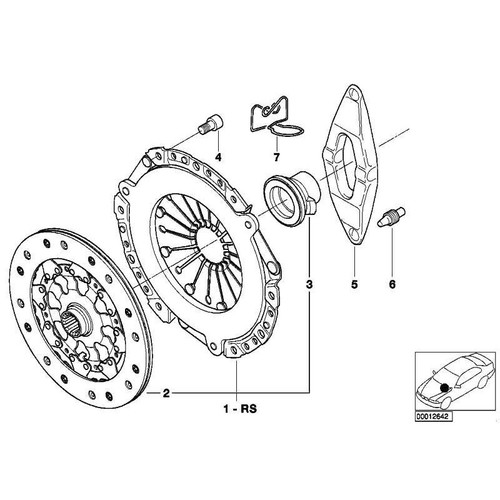 Original BMW 21207548052 - Zylinderschraube mikroverkapselt M8X18-10.9-ZNS3 1... - Bild 3 von 3
