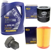 MotoröL Filter Set 10W30 5 Liter + ÖLablassschraube FüR VW Transporter IV Bus