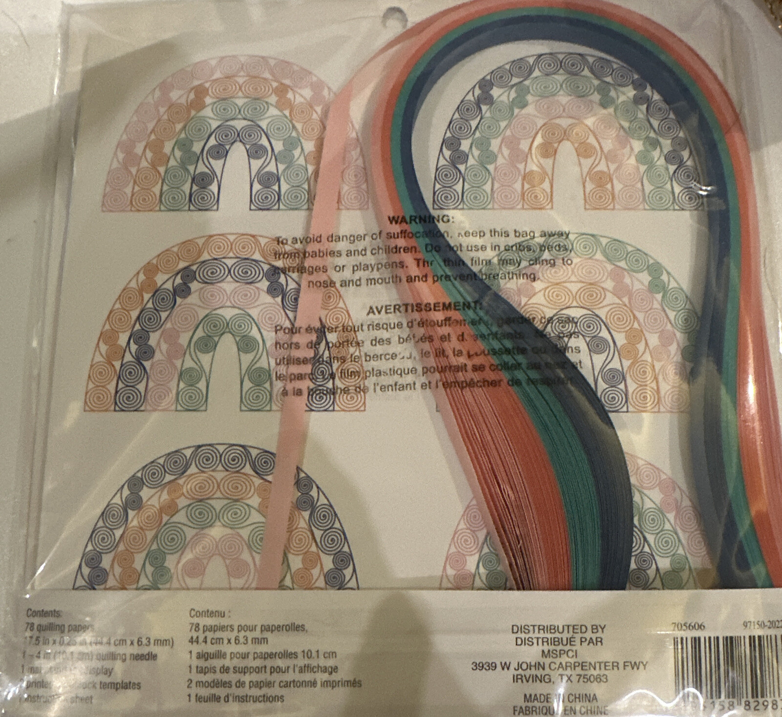 Recollections PAPER QUILLING KIT RAINBOWS Art Kit for sale online eBay