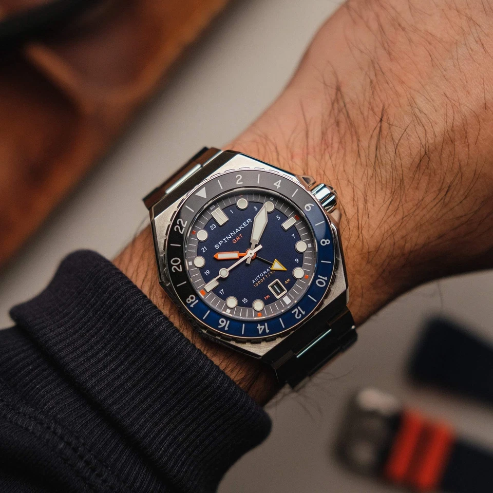 Spinnaker Dumas GMT Automatic Blue / Stainless Steel | Blue Dial Stainless Steel - Image 2 of 4