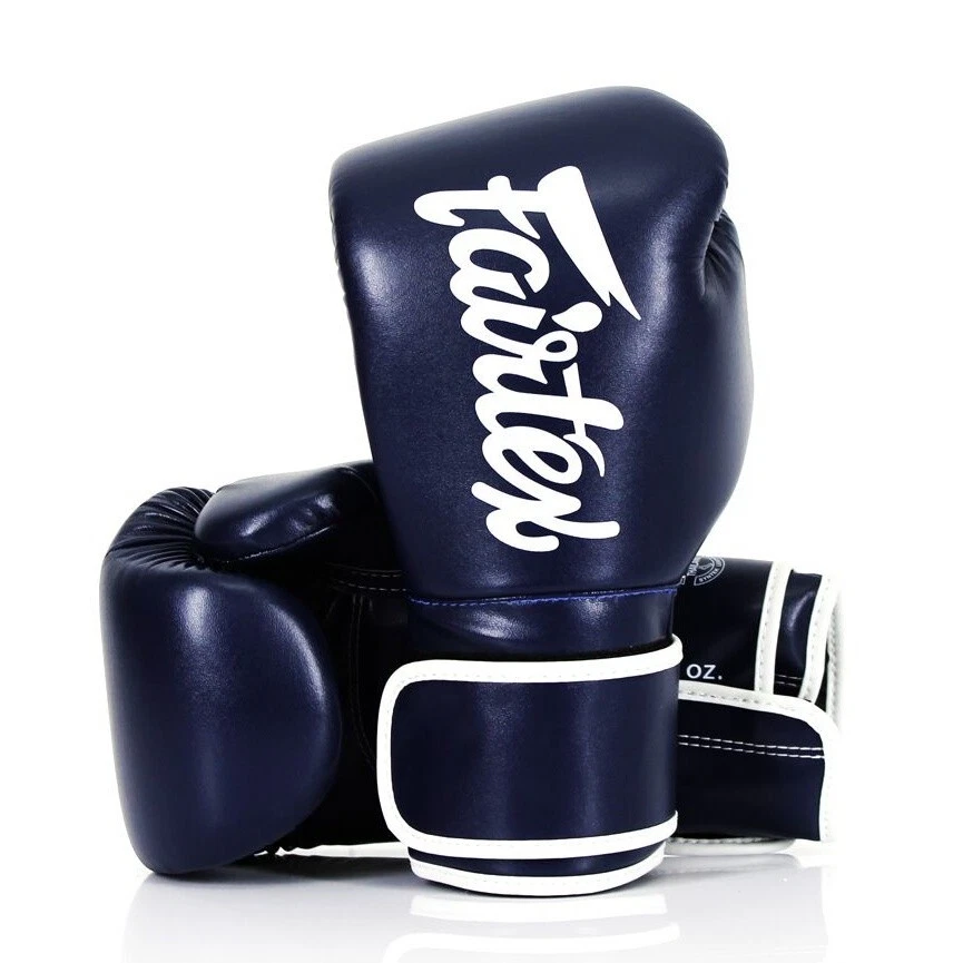 Fairtex Blue 16 oz. Weight Boxing Gloves for sale | eBay
