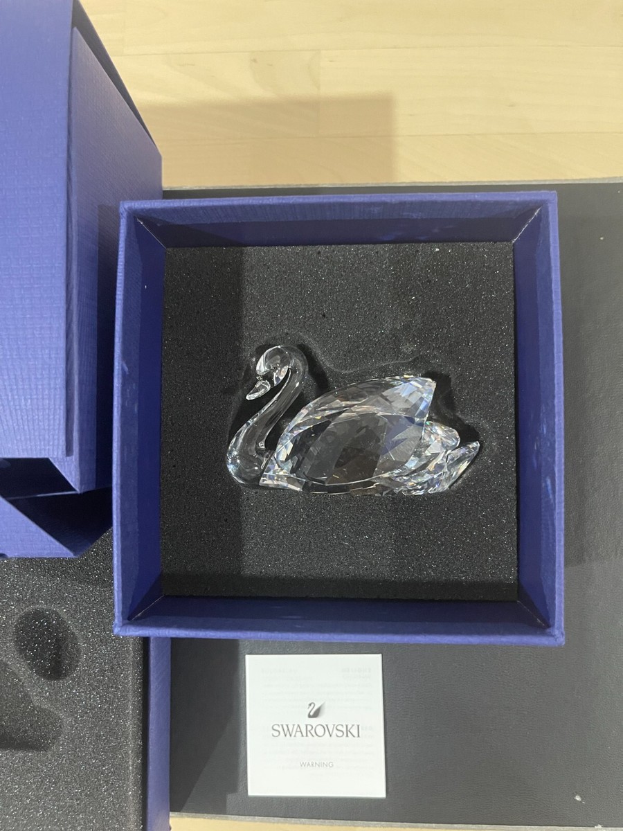 Swarovski Swan Figurine Crystal Complete in Box #5400172 Large NEW