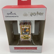 Hallmark Harry Potter Hogwarts Express Bertie Bott's Beans Christmas Ornament