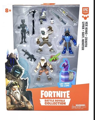 Battle Royale Collection 4 pack FIgures Ice King Zenith Lynx and SGT Winter