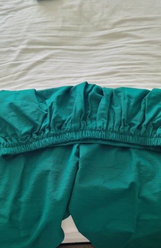 women large beautiful green khadar 3 piece new trouser suit - Picture 3 of 11