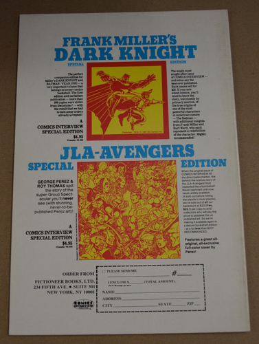 ENTREVISTA DE CÓMICS #42 EDICIÓN ESPECIAL FRANK FRAZETTA 1987 SIN LEER - Imagen 5 de 9