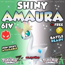 ✨ SHINY AMAURA 6IV ✨ ALPHA MAX EV'S ✨ RANKED BATTLE READY ✨Pokemon Legends ZA