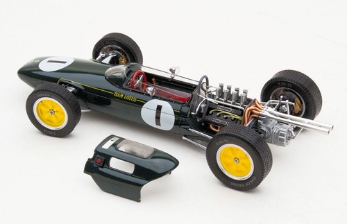 Exoto GPC97250 1/18 Lotus 25 1963 Belga Gp Ganador #1 J. Clark Modelo Coche - Imagen 2 de 6