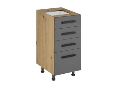 Schubladenkommode Auszugsschrank Küche Schubladenunterschrank Kommode - Bild 1 von 3
