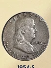 1954-S Franklin Half Dollar
