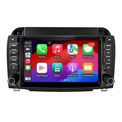 For Mercedes Benz S-Class W220 S280 S320 S350 Carplay Headunit Radio Stereo Navi