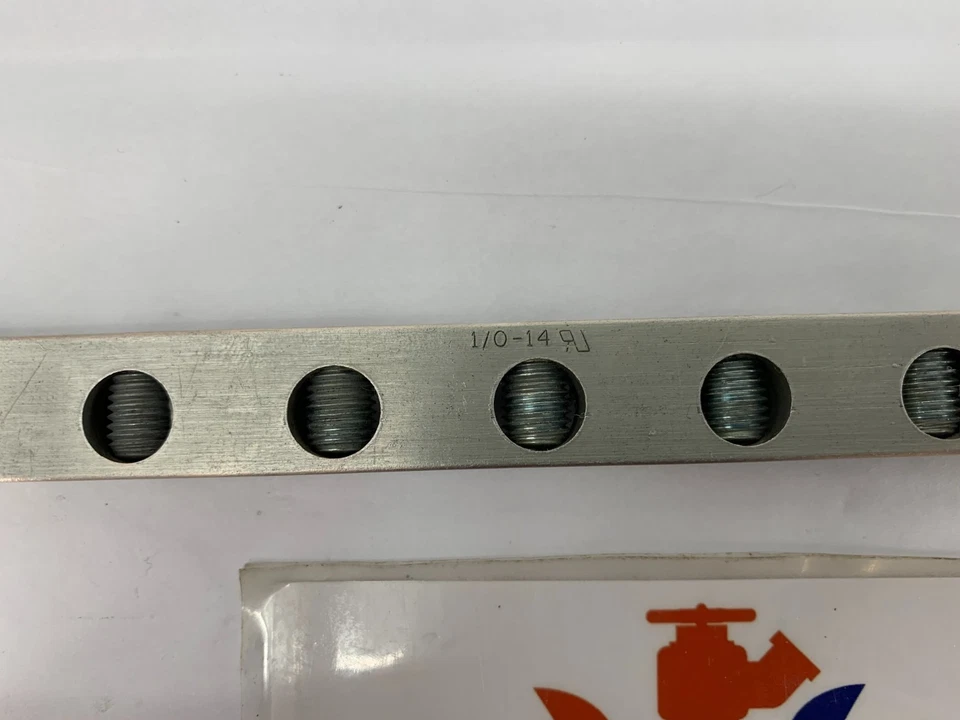 CMC NA 1/0-14 Neutral Bar Aluminum 20-1/2" Length 22-Position 1/0-14 - Image 4 of 4