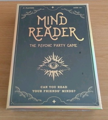 Brettspiel Gedankenleser Das psychische Partyspiel ''Können Ihre Freunde Gedanken lesen''