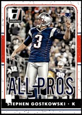 2016 Donruss #20 Stephen Gostkowski All-Pros E1