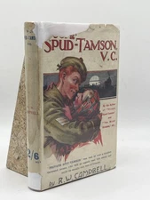 Spud Tamson V.C. R.W. Campbell Hardcover Hutchinson Humour WWI Dust Jacket