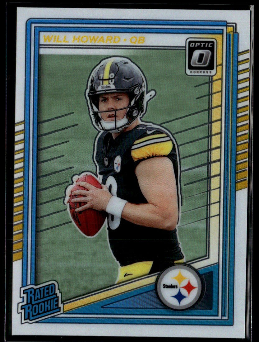 2025 Donruss Optic #233 Will Howard Stars