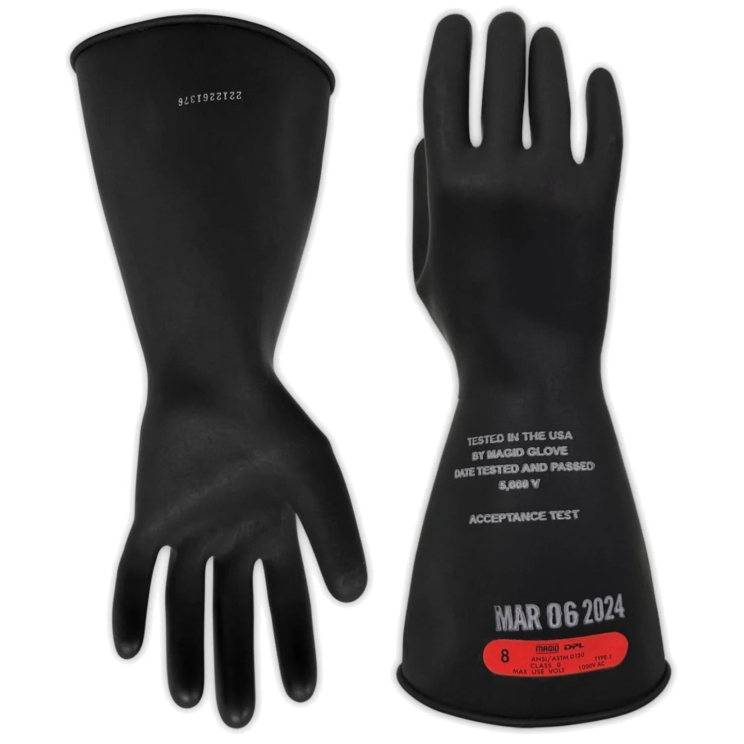 Electrical Safety Gloves Class 0 ASTM Compliant