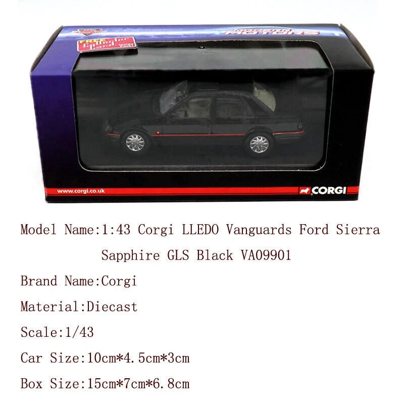 1/43 LLEDO Vanguards Ford GLS Sierra Sapphire Diecast Toys Car Models Gift Corgi - Image 2 of 4