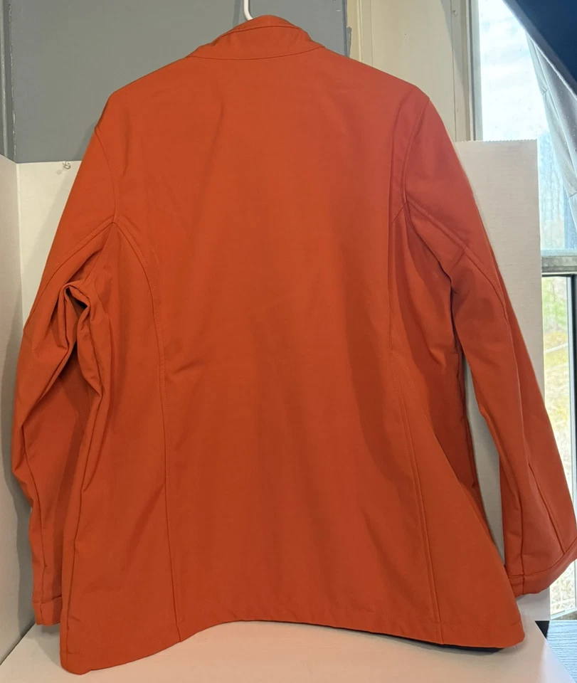 Brand New W/ Tags Clique Orange Jacket Size XXL Shell With Fleece Lined - Image 3 of 4