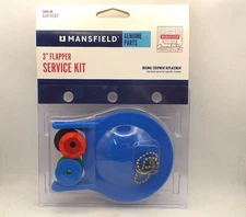 MANSFIELD PLUMBING 630-0207 3 IN. RUBBER FLAPPER SERVICE KIT 106300207 10235656